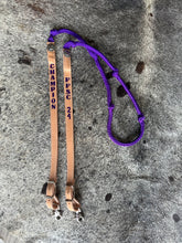 Award or farm Barrel Reins leather and paracord , Round with grip knots...You choose color and length