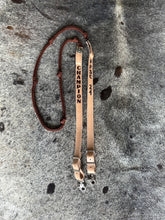 Award or farm Barrel Reins leather and paracord , Round with grip knots...You choose color and length