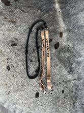 Award or farm Barrel Reins leather and paracord , Round with grip knots...You choose color and length