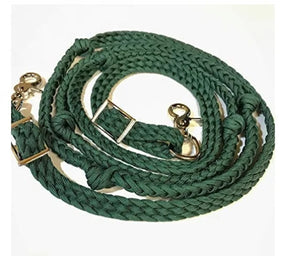 Purple barrel reins , Round with grip knots...You choose color and length