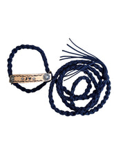 Personalized  goat halter you can choose the color from the color chart - Tiffanys Braided Tack LLC