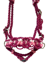 Pony Set- pink with rose quartz gemstones