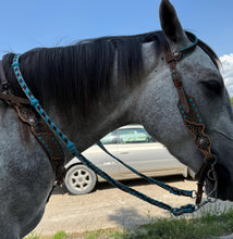 Stiff loop cable Barrel Reins with grip knots...You choose color and length