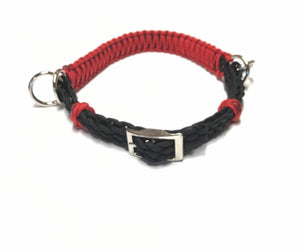 Side pull hackamore "with a whoa" bitless attachment.... black with  brown chinstrap...all sizes