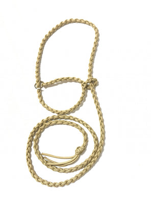 Small livestock adjustable halter and lead, sheep, alpaca, small cow
