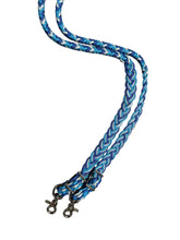 Basic round Roping loop reins your choice of color