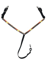 Halloween print tack set breast collar nylon horse size