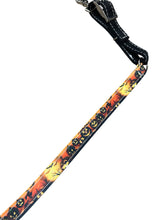 Halloween print tack set breast collar nylon horse size