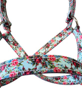 Nylon cow floral halter all sizes
