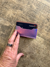 Cardholder unisex leather minimalist card wallet