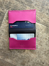 Cardholder unisex leather minimalist card wallet