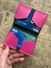 Cardholder unisex leather minimalist card wallet