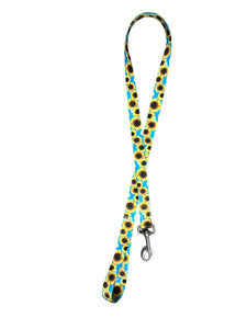 dog leash sunflower