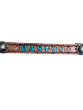 Personalized  goat or sheep halter hand hold