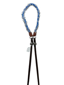 Sale 8’ reins fuzzy reins blue