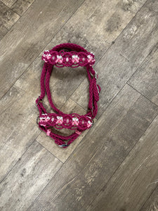 Pony Set- pink with rose quartz gemstones