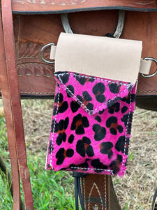 Sale Phone pouch pink cheetah