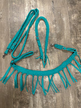 Teal mule tape tack set.
