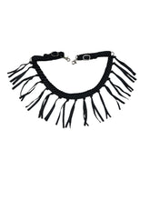 Mule tape horse tripping collar black.