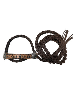 Personalized goat or sheep halter