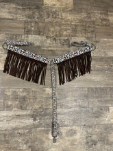 Cow nylon fringe breast collar