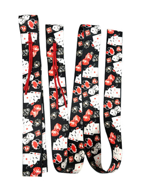 The Gambler cinch strap set.