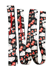 The Gambler cinch strap set.