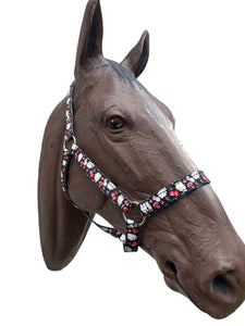 Vegas gambler nylon horse halter