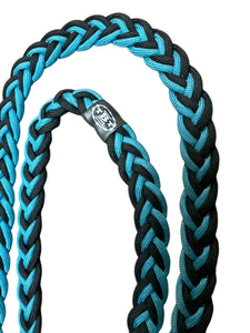 Barrel reins with adjustable grip knots variety of lengths 1/2"