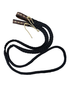 Round reins with no hardware