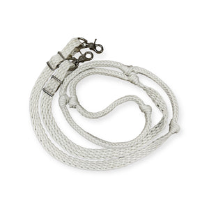 Purple barrel reins , Round with grip knots...You choose color and length