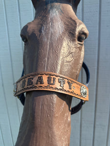 PERSONALIZED horse halter western