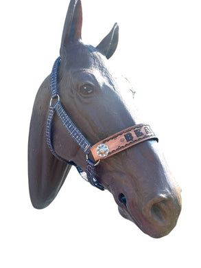 PERSONALIZED horse halter western