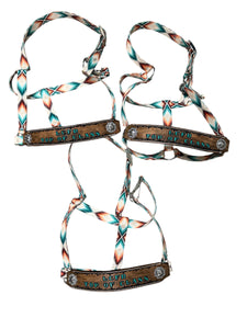 Custom award horse halter western different patterns available