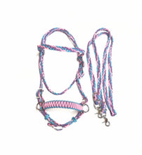 complete bitless bridle side pull hackamore with reins ....pony, Cob, Horse. or Draft horse size
