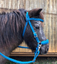 complete bitless bridle side pull hackamore with reins ....pony, Cob, Horse. or Draft horse size