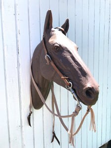 Split reins with no hardware