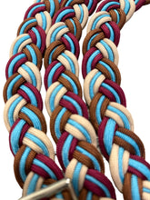 Barrel Reins, wide 1” reins with grip knots...You choose color and length