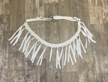 Mule tape horse tripping collar white - Tiffanys Braided Tack LLC