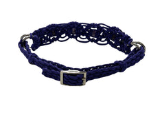 Side Pull Hackamore with amethyst braided into a fancy noseband bitless attachment all sizes SOLID COLOR