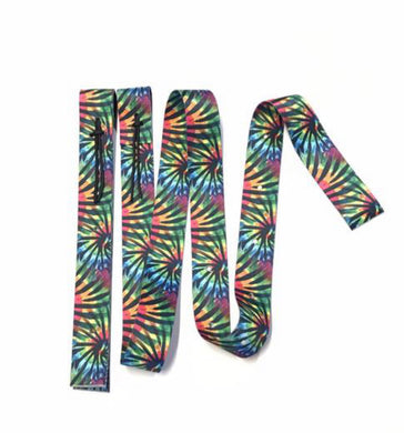 Zebra Tie Dye cinch strap set