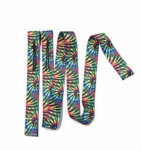 Zebra Tie Dye cinch strap set