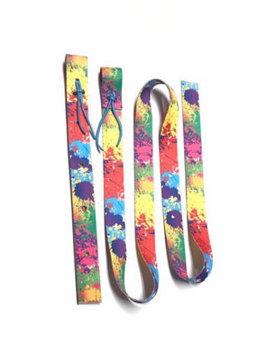 Paint splash cinch strap