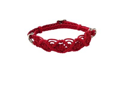 Macrame side pull hackamore bitless attachment, all sizes...choose up to 3 colors