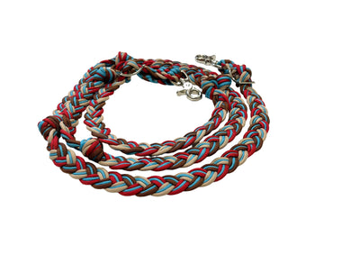 Barrel Reins, wide 1” reins with grip knots...You choose color and length