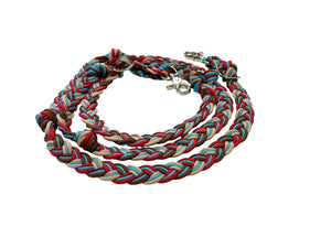 Barrel Reins, wide 1” reins with grip knots...You choose color and length