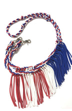 Patriotic fringe tack set…fringe breast collar and reins