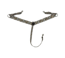 Cow print breast collar nylon horse size
