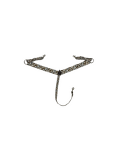 Cow print breast collar nylon horse size