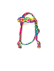 Beaded Browband Headstall with a fancy braided browband all sizes